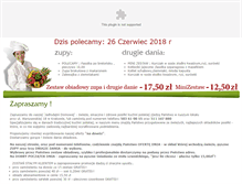 Tablet Screenshot of jadlodajnia-domowa.pl